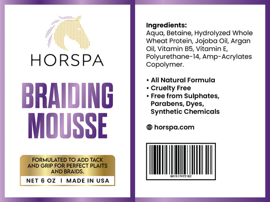 Braiding Mousse  6 oz