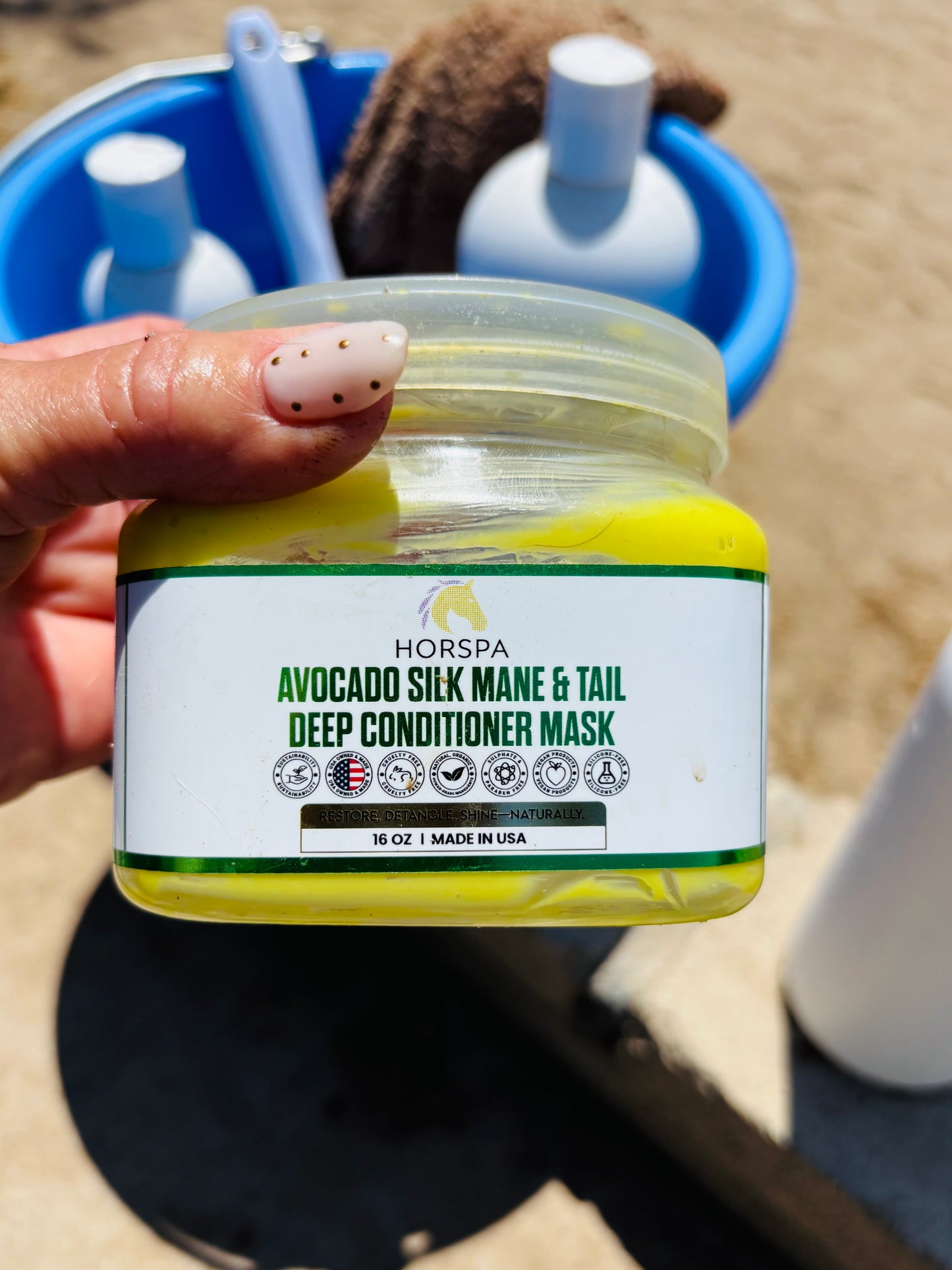 Avocado Silk Mane and Tail Therapy 100% Natural   16 oz