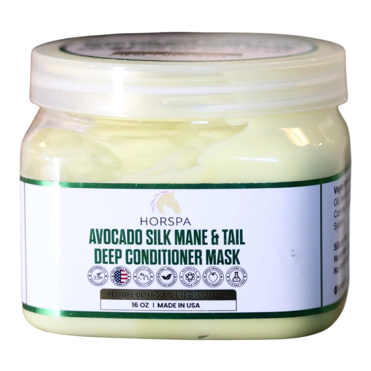Avocado Silk Mane and Tail Therapy 100% Natural   16 oz