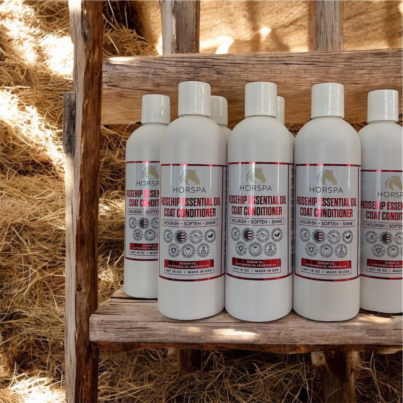Rosehip Essential Oil Coat Conditioner with Sponge applicator